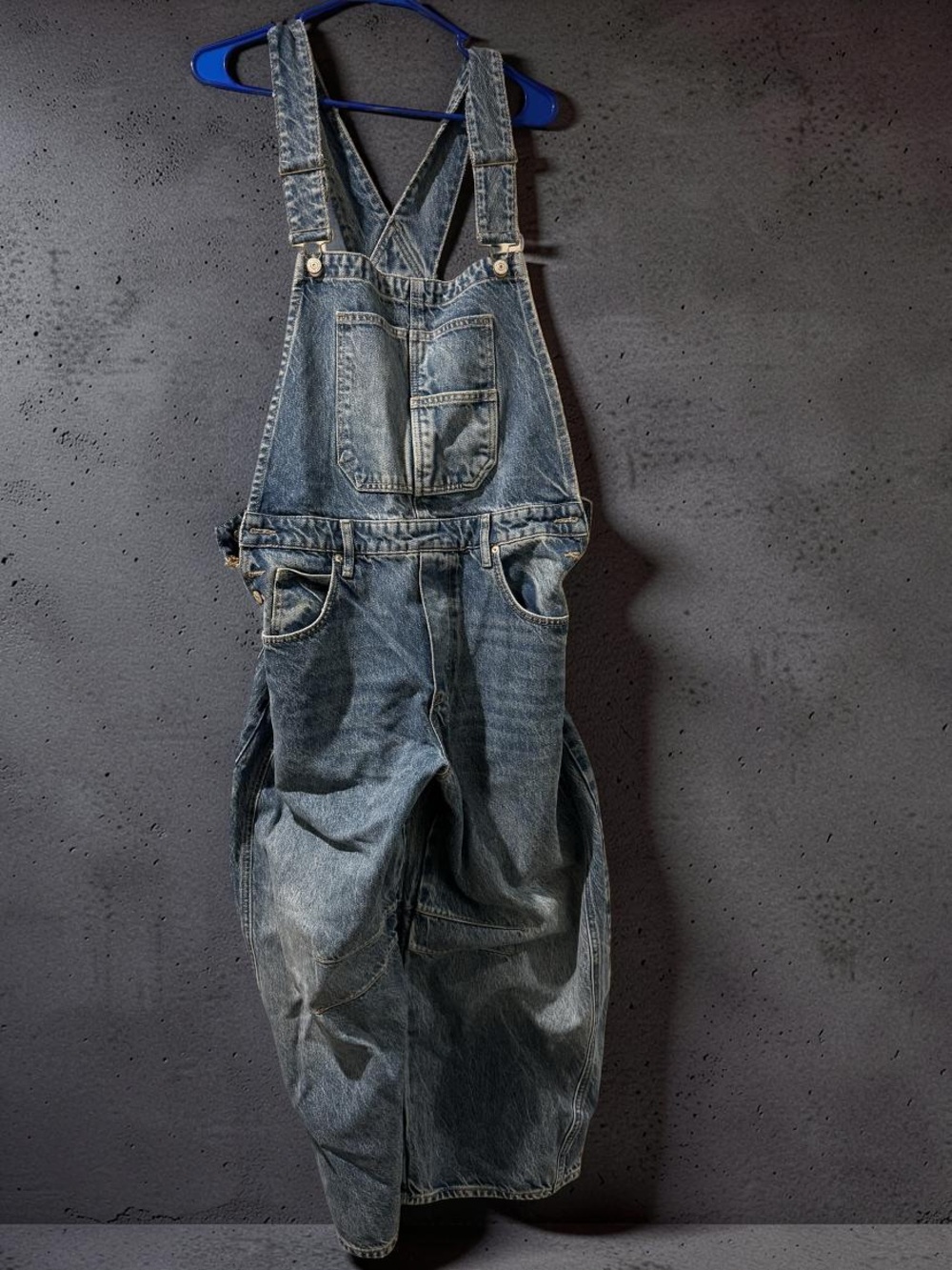 Classic women’s  Denim Overalls - Blue